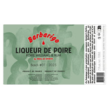 Charger l'image dans la galerie, Barbarigo - Liqueur de Poire William & Rum