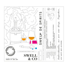 Load image into Gallery viewer, #6 Swell &amp; Co Series Hontambère Armagnac Ténarèze 1989, cask strength at 55.9  % ABV, only 250 bottles, 500 ml

