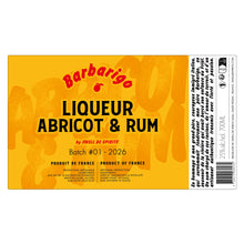 Load image into Gallery viewer, Barbarigo - Apricot Liqueur &amp; Rum
