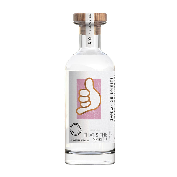 #3 That's the Spirit ! Series White Agricole Rhum from
Gaudeloupe Papa Rouyo 2022, 59% ABV, only 400 bottles,
500ml